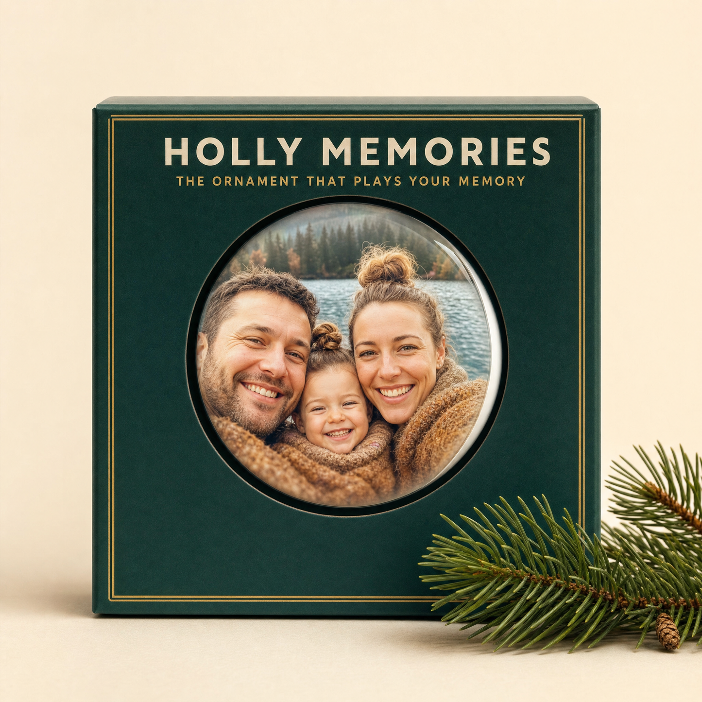 Holly Memories premium gift box